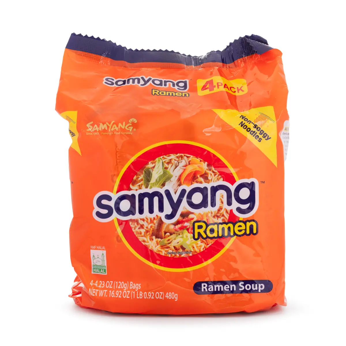 Samyang Ramen Noodle Soup 4pk Samyang Ramen Noodle Soup 4pk