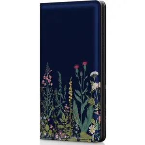 Checkbook Cover for Personal CheckbookPatterned Pu Leather check book covers for women and menwith Pen Holder & Built-in Clear Plastic Divider for Duplicate Checks