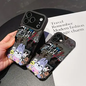 Korean Wave Koop S-Strays Skzoos Phone Case, Compatible with iPhone Models 17 to 11, Soft Tpu Material, Durable & Stylish Design
