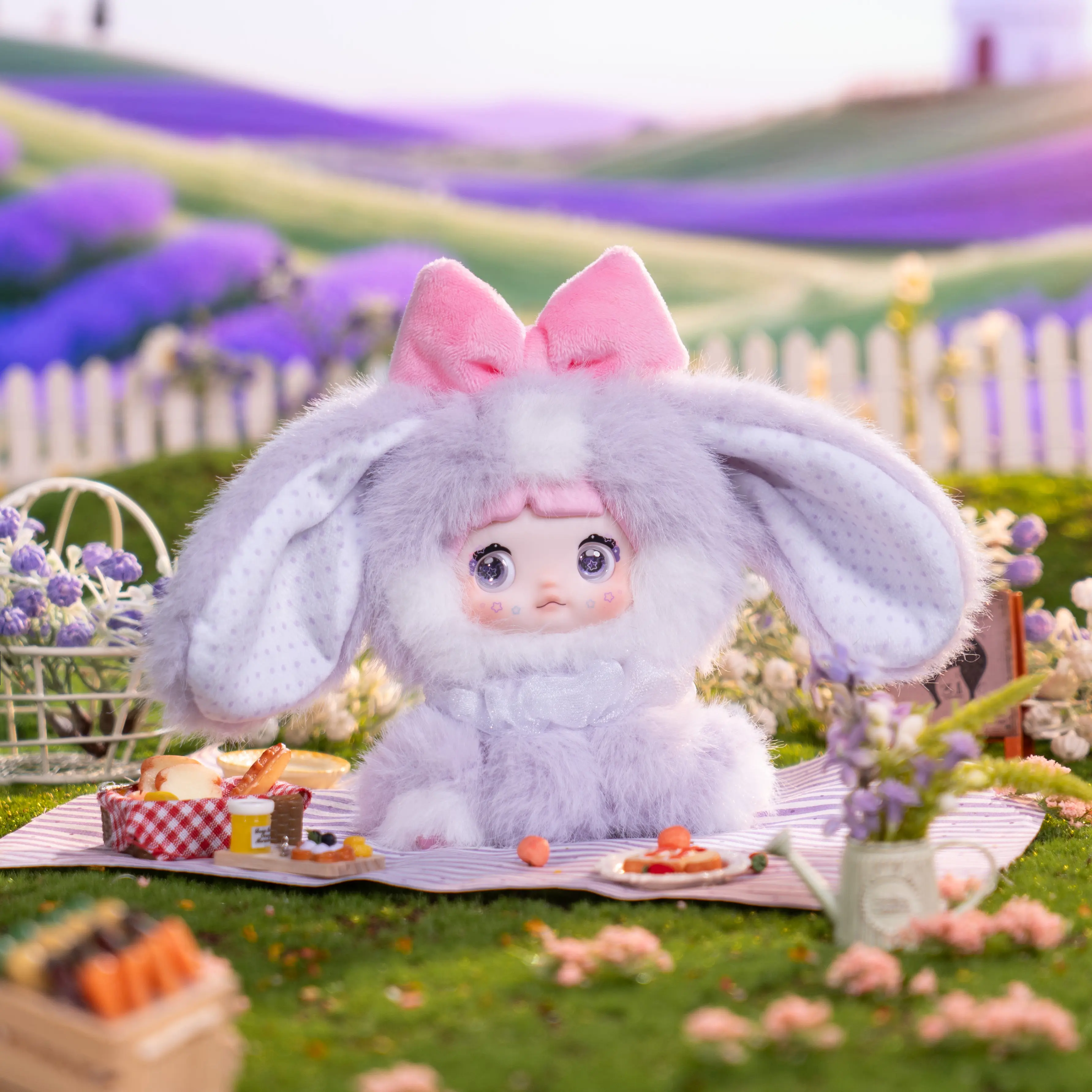 TOPTOY】Nommi Sitting Zoo Series Plush Blind Box, Cute Figures