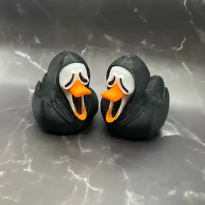 Halloween Decor - 3D Printed Ghostface Duck+ Ghostface Items, Decoration