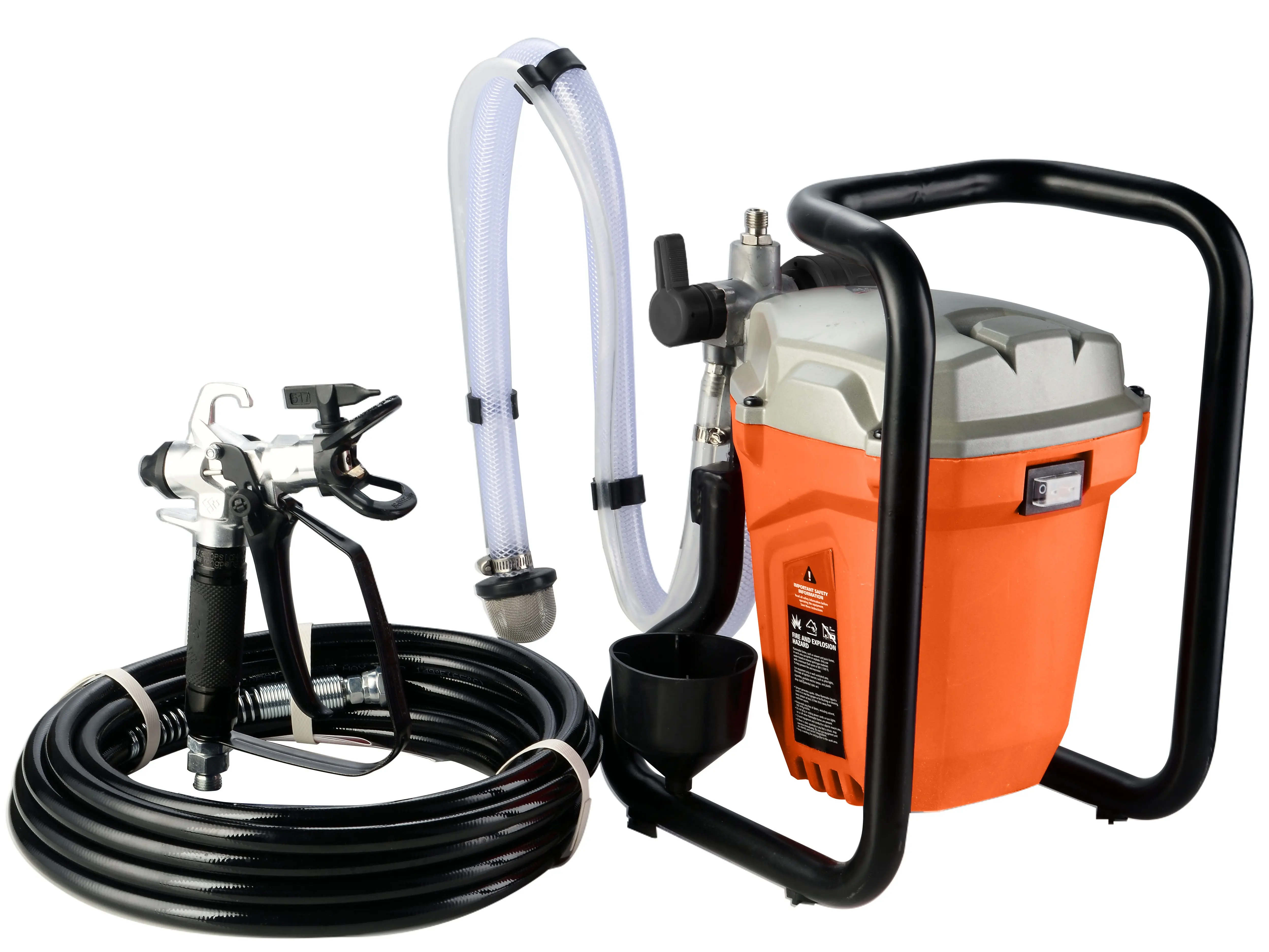 Valu-Air V8626 Airless Paint Sprayer 3000 PSI 5/8HP 650w Electric Powered with 25ft Hose for Interior Exterior Furniture/Fence/Home/House