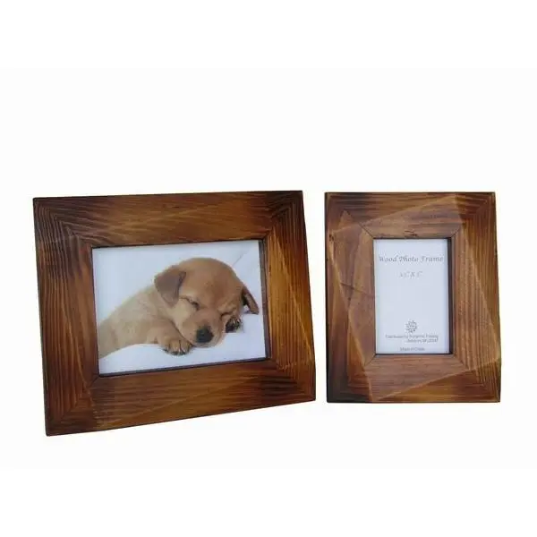 212 MAIN Handmade Solid Wooden Picture Frame - 5x7 in Rectangular, Decorative, Horizontal-Vertical Display, Home Decor Accessory for Gallery Wall & Tabletop, Fits Personal Sense of Style
