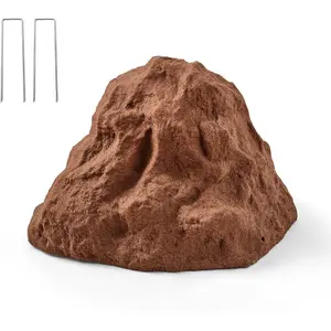 VEVOR Faux Rock Cover, Outdoor Fake Rock Well Pump Cover, Realistic Natural Texture, Lightweight Weather - Resistant Artificial Boulder for Landscaping Garden Yard Dcor, Dark Grey, Medium SizeVEVOR Super Brand Day