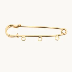 Safety Pin Charm Holder