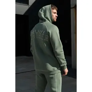 Scuba Tech Contrast Stitch Hoodie