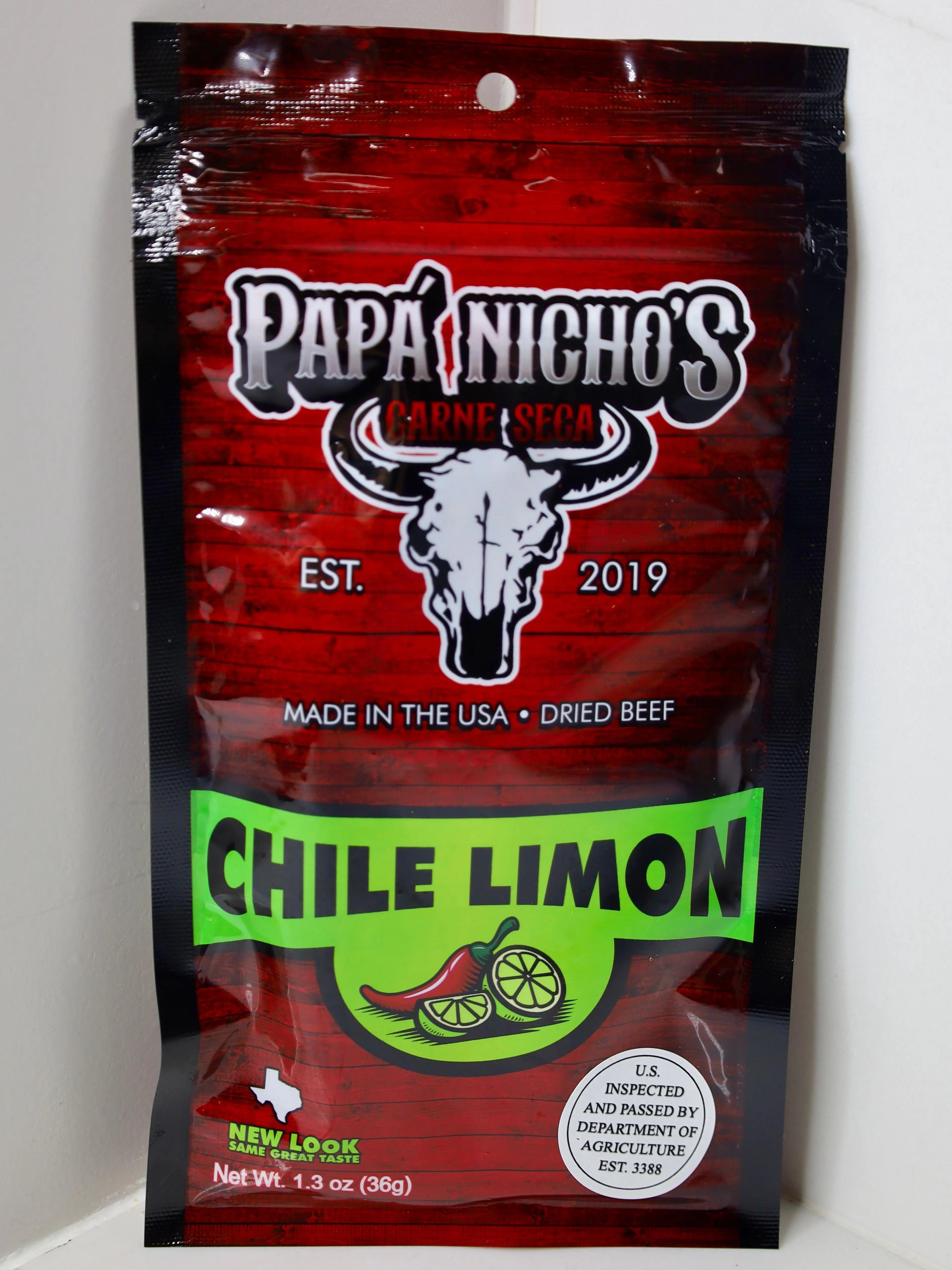 Papá Nicho's Chile Limon Carne Seca
