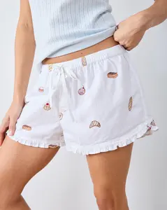 Freshly Baked - Ruffle Shorts - Cloud