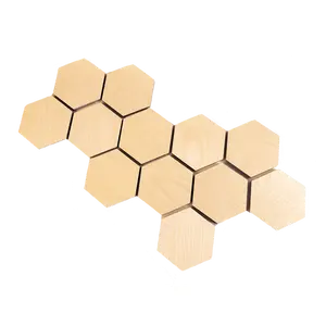 Natural Birch Hexagon DIY Kit