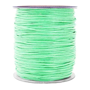 1.5mm Waxed Cord for Jewelry Making Necklace String - Wax Cord for Jewelry String Bracelet Cord - 109 Yards Waxed Cotton Cord for Jewelry Making