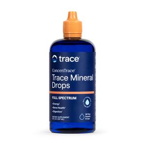 Trace Mineral Drops - 1-3 Month Supply - Hydrating & Energy Supplement - Edible Liquid - Healthcare & Dietary Use