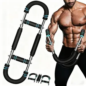 Adjustable Spring Resistance Arm Chest Exerciser Detachable Portable Grip Strength Trainer for Home Gym Outdoor Fitness Workout #fitnessessential