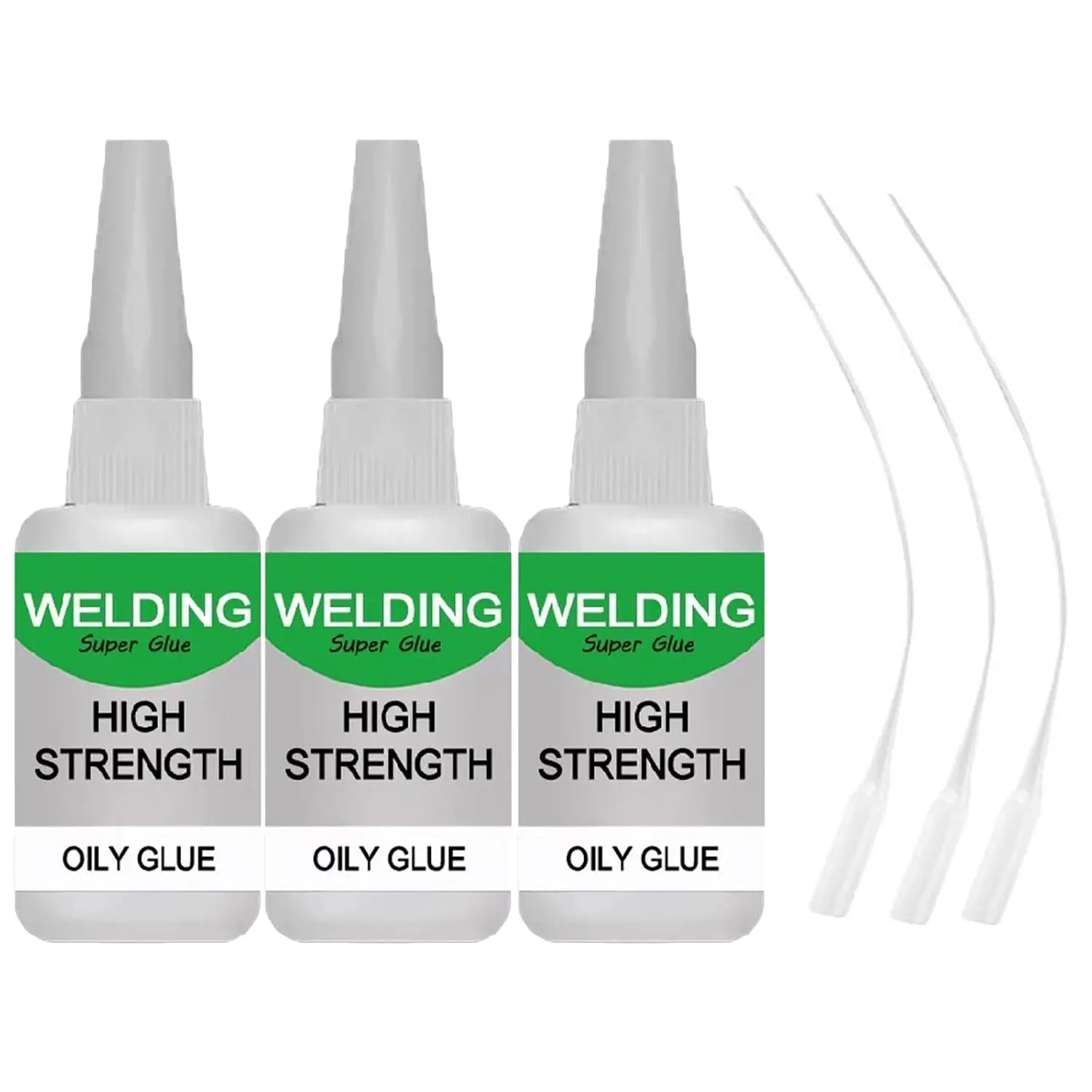 Welding High-Strength Oily Glue,Universal Super  Glue Gel,Ceramic Glue for Porcelain and Pottery Repair,,No Smell,for Shoes,Metal,Plastic,,Leather,Glass,DIY,50g (3 PCS)