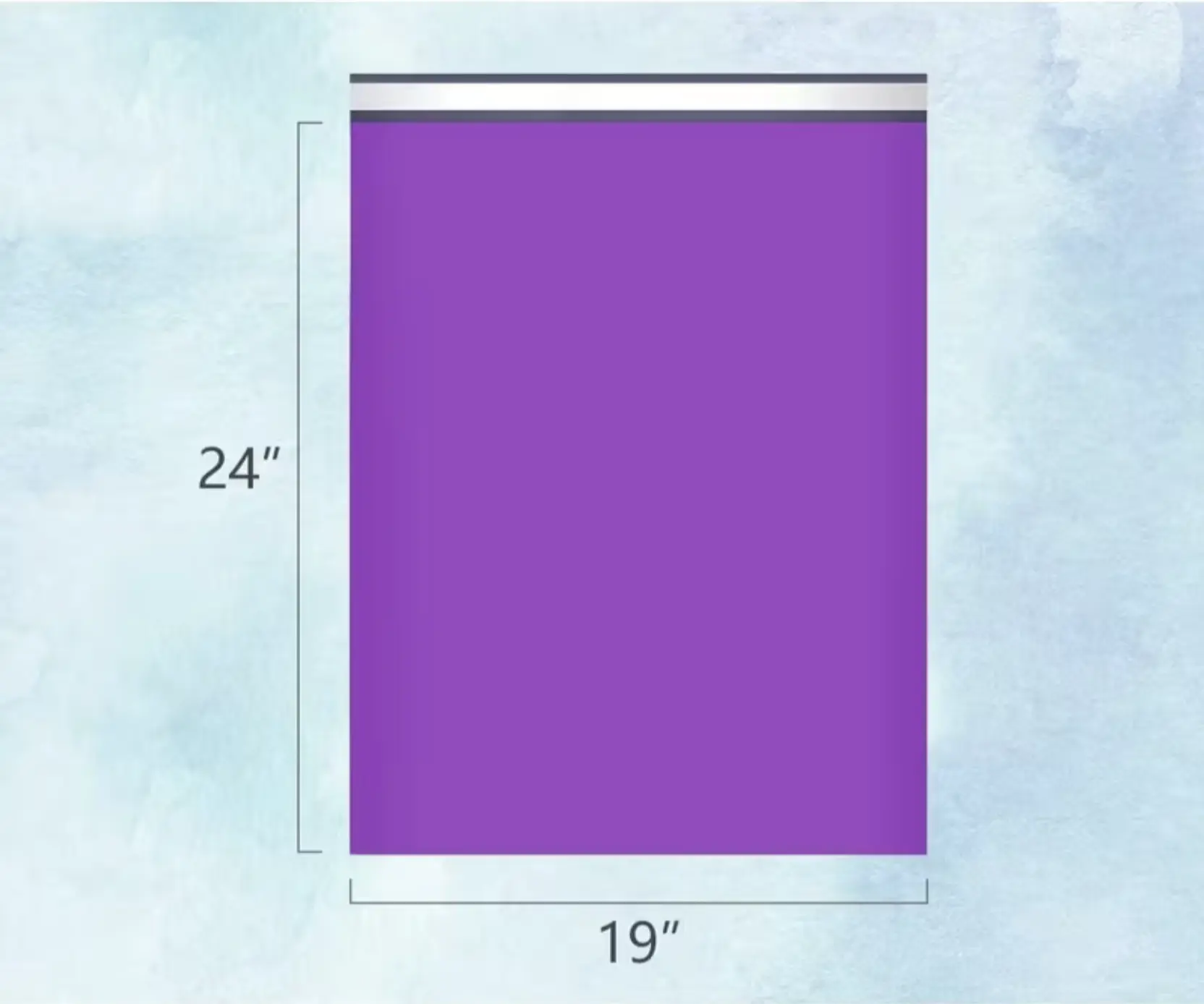 25/50 Count Pack XL 19x24" PURPLE Self-Seal Poly Mailer Mailers Mailing Envelope Bags for Small Clothing Business Depop Mercari Poshmark Online Orders