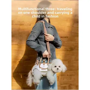 Fashionable and Breathable Cat Backpack Pet Portable Travel Bag