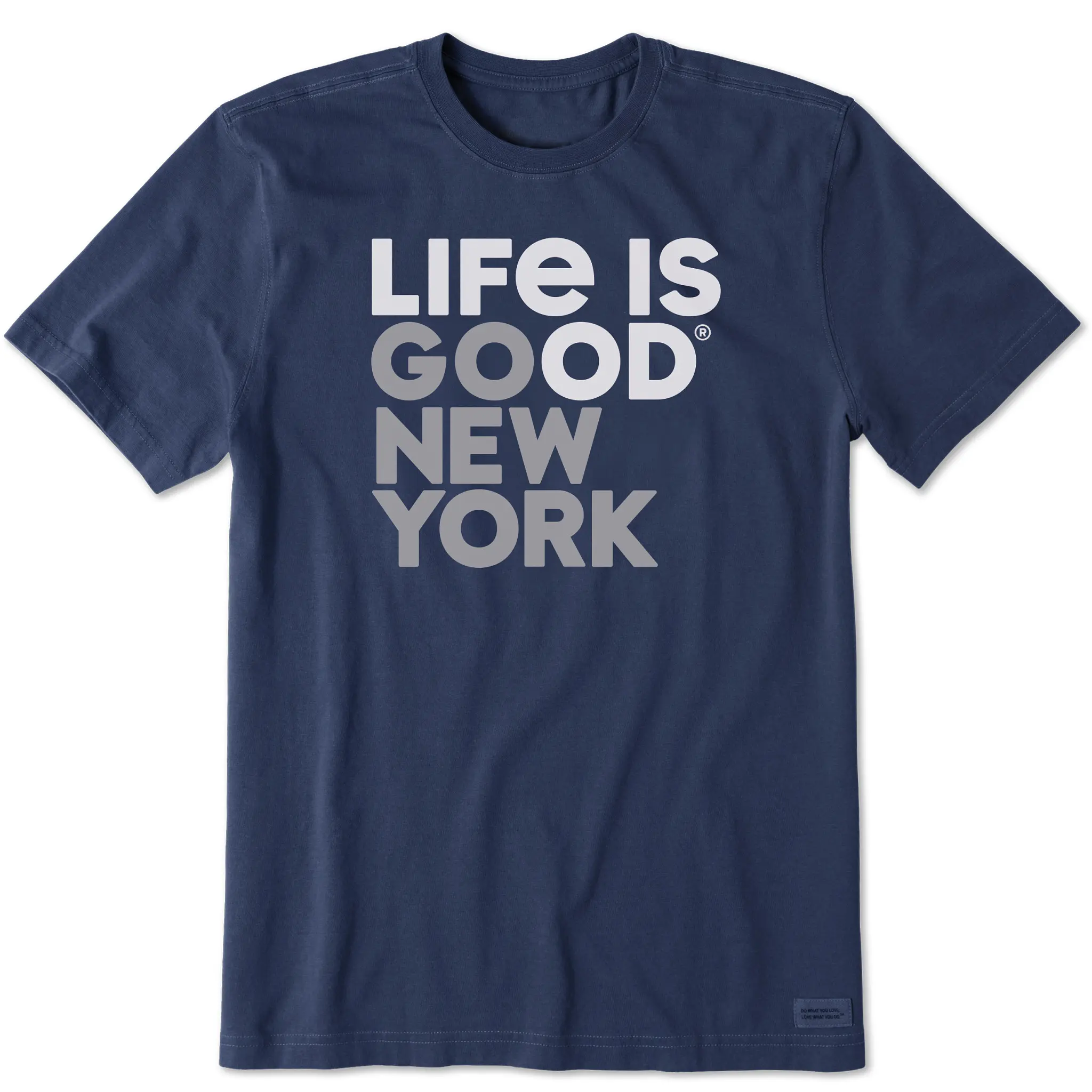 Men's Go New York Short Sleeve Crusher Tee