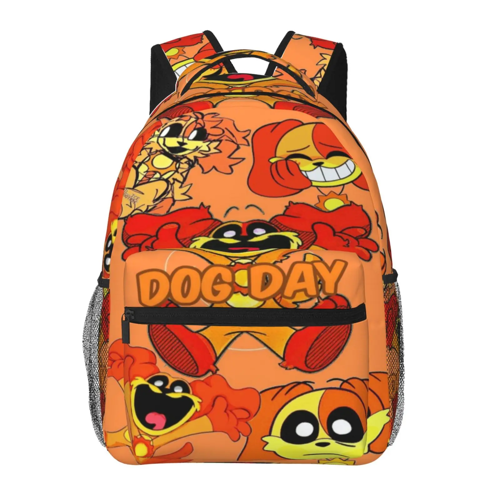 Catnap Dogday Full Print Large Capacity School Backpack for Daily Commute Weekend Trip Hiking, Cartoon Casual Merch Laptop Daypack Shoulder Bag for Kids Women Men & Gift Giving