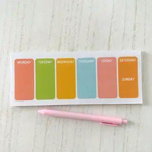 Weekly Deskpad Planner Notepad