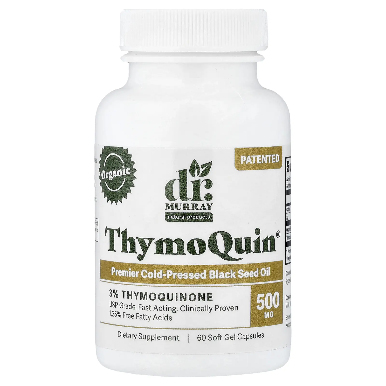 Dr. Murray's ThymoQuin®, 60 Soft Gel Capsules