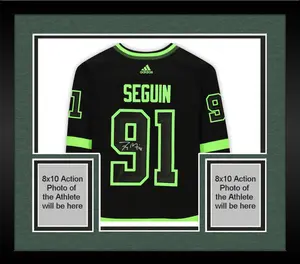 Framed Tyler Seguin Dallas Stars Autographed Black Alternate Adidas Authentic Jersey - Fanatics Authentic Certified