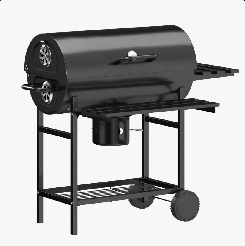 Furmax 29 Inch Barrel Charcoal BBQ Grill Outdoor Barbecue Cooker with Warming Rack Heavy Duty Backyard Patio Camping Grill