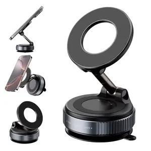 360° Rotatable magnetic car stand, smartphone stand, electric vacuum adsorption, magnetic phone stand, magnetic car windshield, dashboard, kitchen, office, general automotive accessories