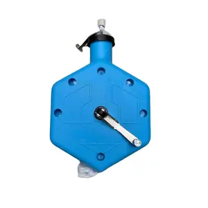 Heavy Duty Chalk Line Construction Tools 100-Foot Line Durable Ergonomic Design for Precise Marking & Roofing Accessories