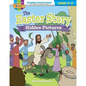 The Easter Story Hidden Pictures Activity Book Paperback – Picture Book, December 4, 2024