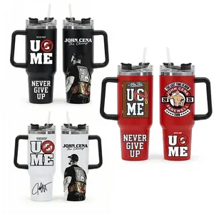 JOHN CENA The Champ Tumbler 40oz with Handle, Fans Tumbler 20oz 40oz