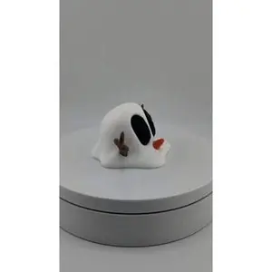 Melting Snowblob – Winter Decor (2" Tall)