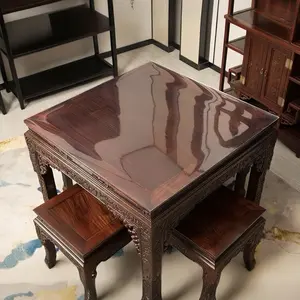 Large Size Pure Color PVC Table Mat, Waterproof Anti-Stain Easy Clean, Essential for Restaurant Kitchen Office Use, Waterproof Placemat