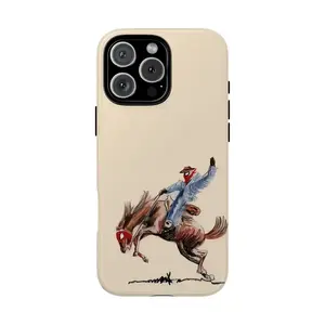 Funny Spider Cowboy Protective Smartphone Cover, Tough Magnetic Cellphone Case with Protection, Mobile Phone Accessory for Superhero Lovers, Fan Gift, Compatible with iPhone 11-17 Pro Max/Plus Devices