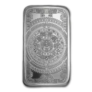 Golden State Mint (GSM) Aztec Mayan Calendar 5 oz Silver Bar