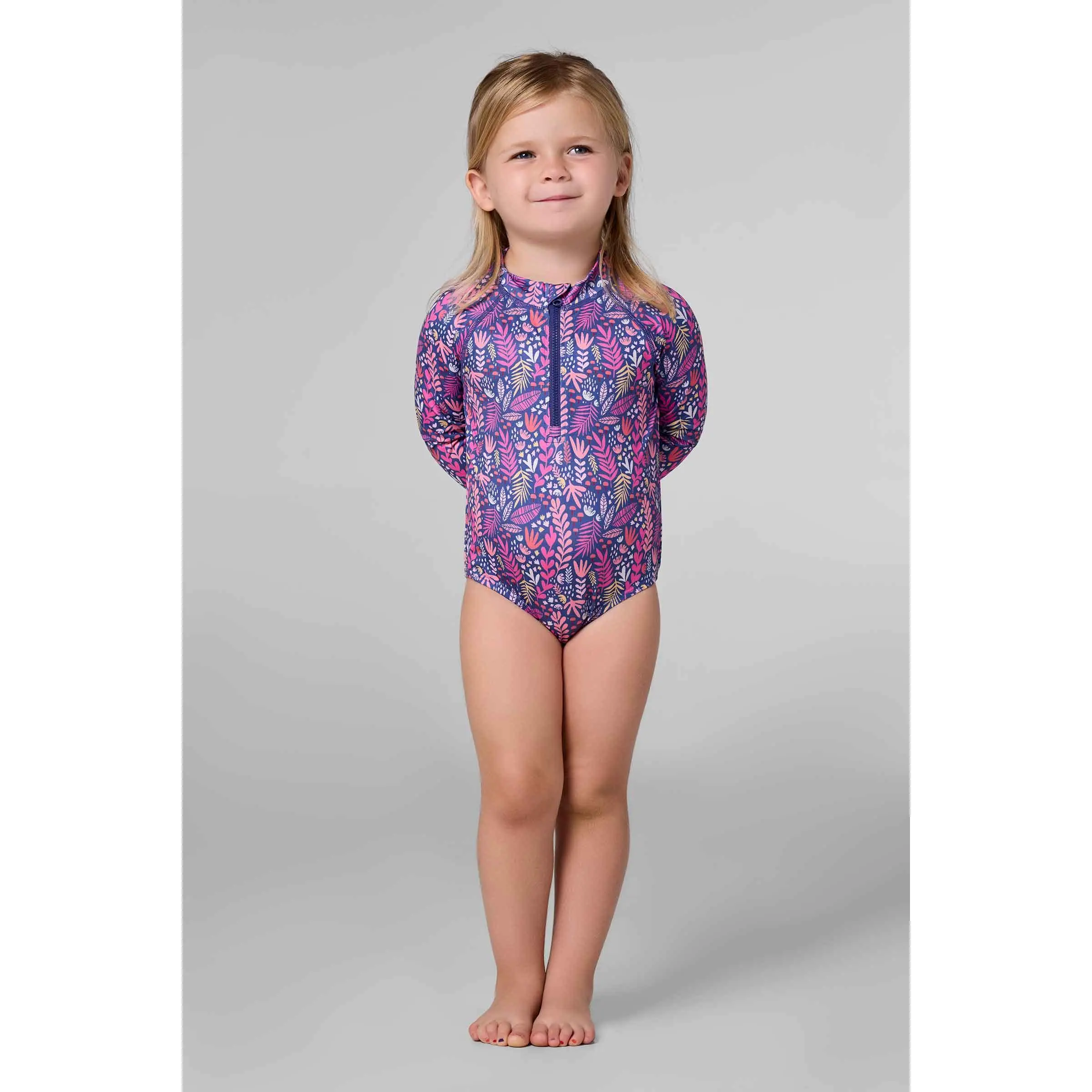 One-Piece | Baby Swimsuit | Future Dusk Blooming Forest