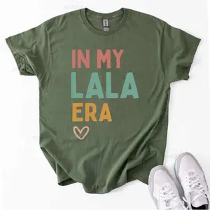 Lala Shirt In My Lala Era Shirt, Lala Gift for Lala Mothers Day Gift Best Lala Shirt Grandma Lala T-Shirt