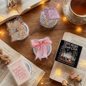 Magnetic Phone Grip Coquette Bow Phone Charm & Grip Set, Pearl Beaded Wrist Strap, Cute Pink Ribbon MagSafe Holder, Soft Girl Aesthetic Gift for Kindle Readers.