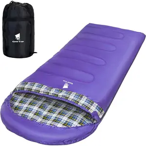GEERTOP Big & Tall Waterproof Sleeping Bag  Lightweight Warm 3-4 Season for Camping Hiking Backpacking ️