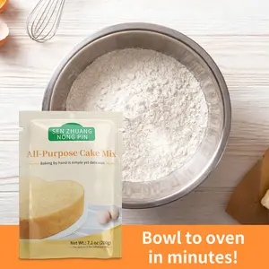 Senzhuang Agricultural Products Cake Powder 200g, Home Use, Oven, Rice Cooker, Air Fryer Special, Low Gluten Flour Baking Bake