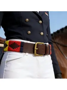 Equestrian belt cavalry belt hand-woven colorful multi-color outdoor sports belt outdoor decoration
