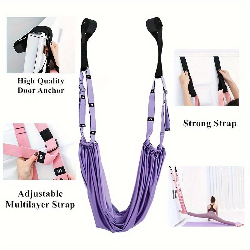 Yoga Stretching Rope - Premium Elastic Fitness Training Band for Home Gym Use, Improves Flexibility, Strengthens Muscles, and Enhances Posture - Perfect for Beginners and Professionals Alike Yoga Stretching Rope - Premium Elastic Fitness Training Band for Home Gym Use, Improves Flexibility, Strengthens Muscles, and Enhances Posture - Perfect for Beginners and Professionals Alike