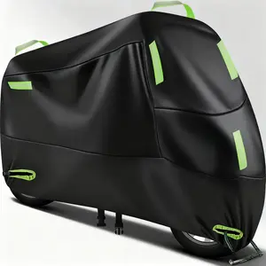 600D Motorcycle Cover, UV Protection, Scratch Resistant, Bird Dropping Proof, All Seasons, Full Weather Protection, Motorcycle Gear