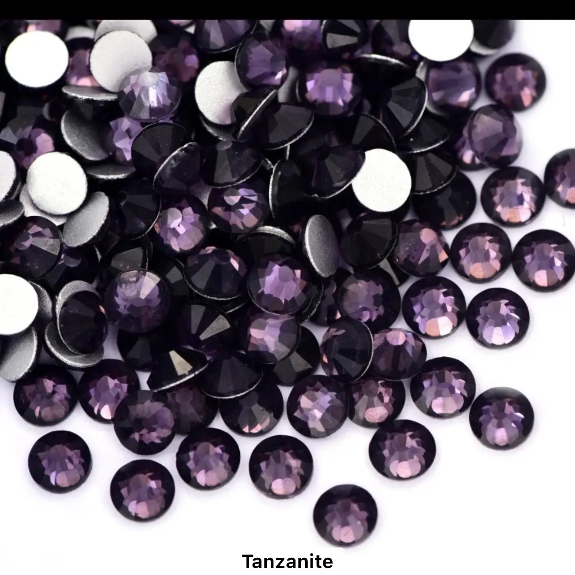 SS20 Tanzanite Glass Rhinestones