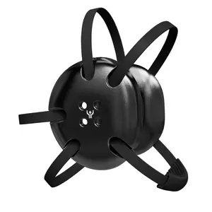 Classic Wrestling Headgear Black Straps