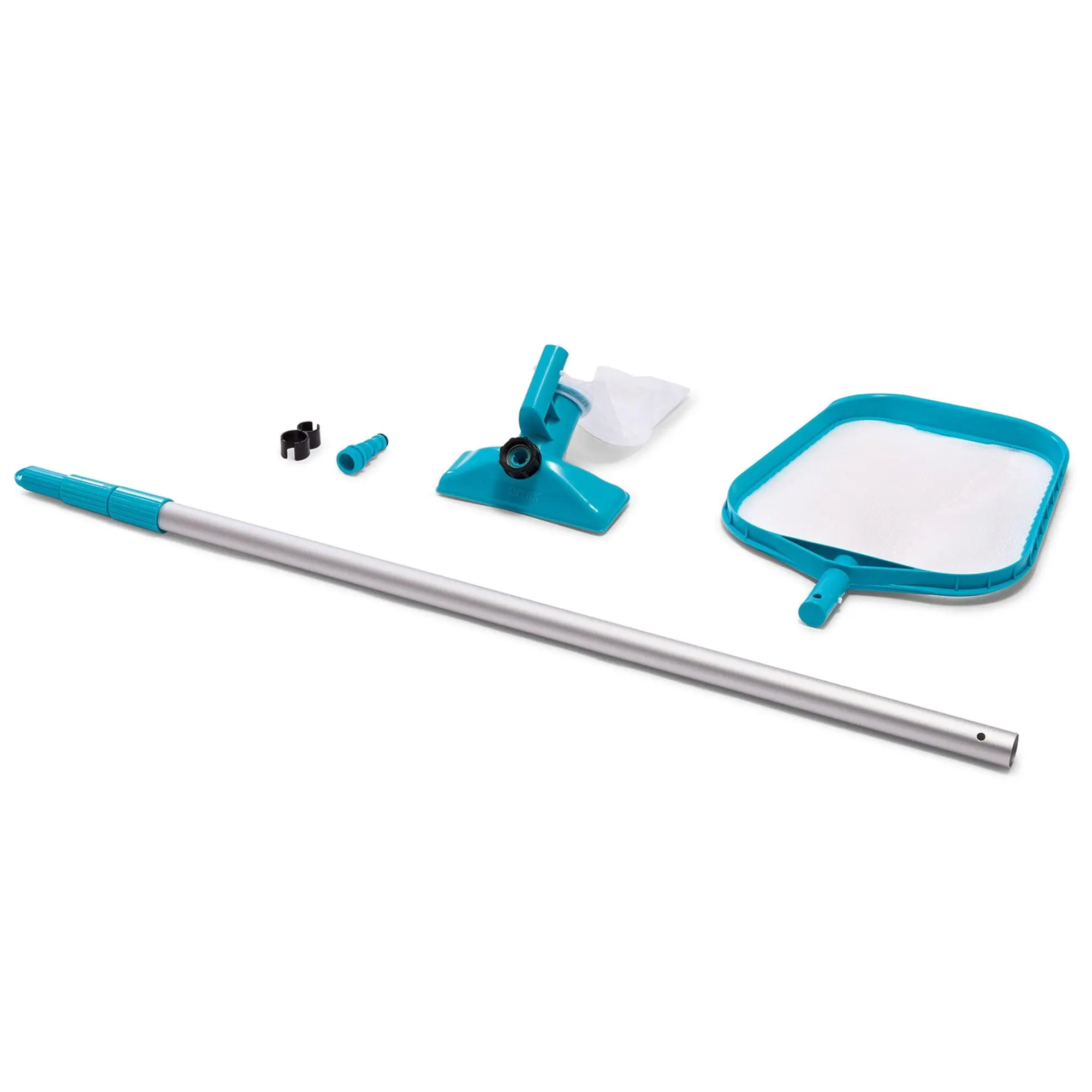 Intex 28002E Maintenance Pool Kit Vacuum Skimmer & Pole (Pool Sold Separately)