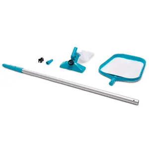 Intex 28002E Maintenance Pool Kit Vacuum Skimmer & Pole (Pool Sold Separately)