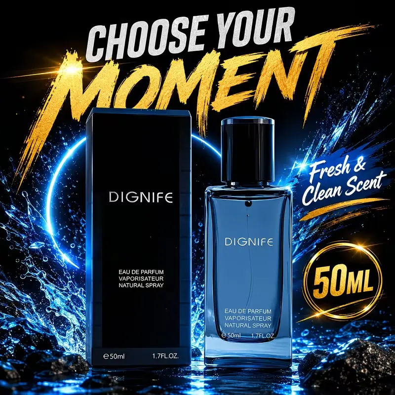 Men's Pheromone Cologne,Long Lasting Fragrance to Boost Personal Charm & Attract Women,Fresh Woody Ocean Oriental Scent, Portable Travel Size, Ideal for Daily Wear, Work, Dates & Business Occasions, Perfect Birthday & Holiday Gift for Boyfriend or Husband