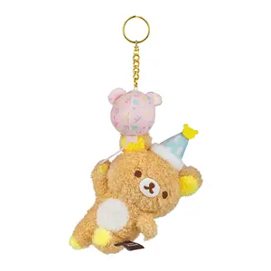 Rilakkuma Happy For You Plush Keychain