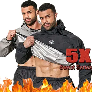 HAMTOLU Men's Long Sleeve Sauna suit, Outdoor sports jacket, Back To School Workout Top, Tummy Flattering Outfits, Compression Shirts, Fall Outfits, Fallfreshness, Fall Clothes