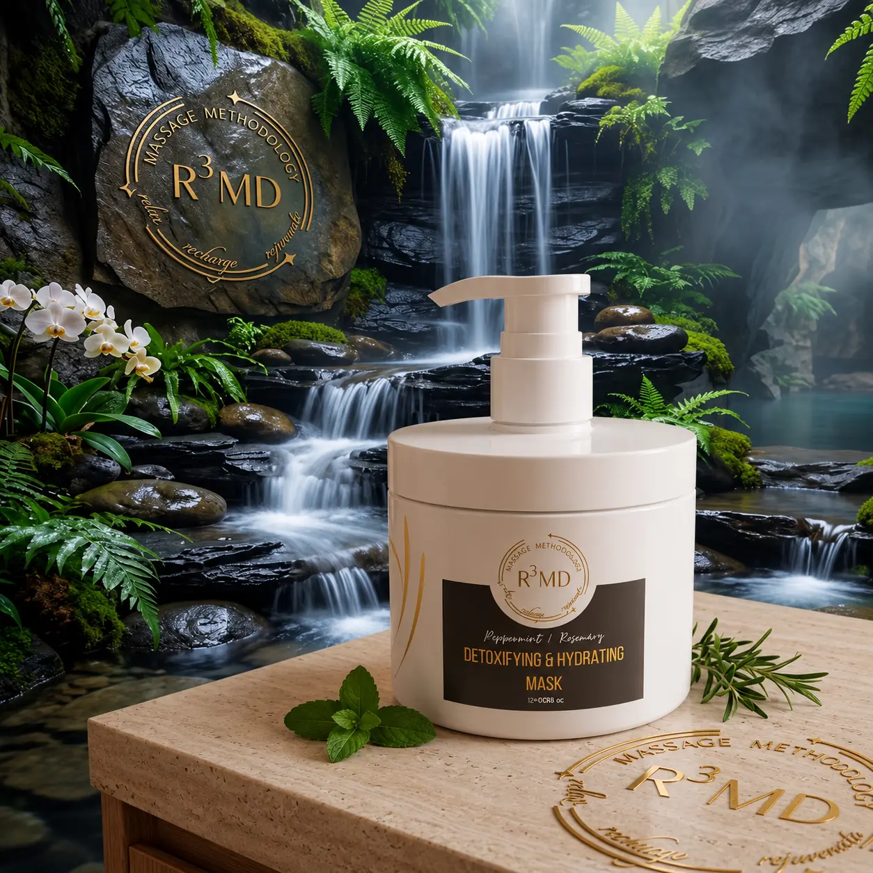 R³MD Detoxifying & Hydrating Mask | Professional Deep Hydration Body Mask
