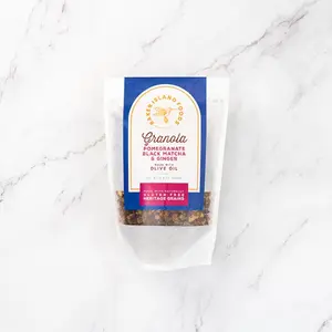 Pomegranate, Black Matcha & Ginger Granola
